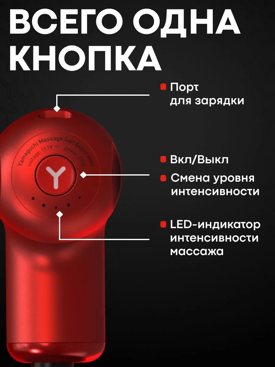 Управление YAMAGUCHI Gun Super Mini одной кнопкой